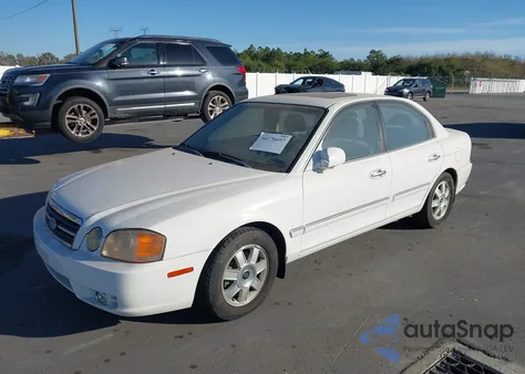 2004 Kia Optima Ex/Lx из США, поврежденный, VIN KNAGD126145311579